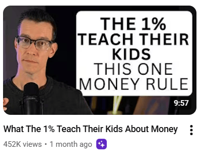 1% teach their kids